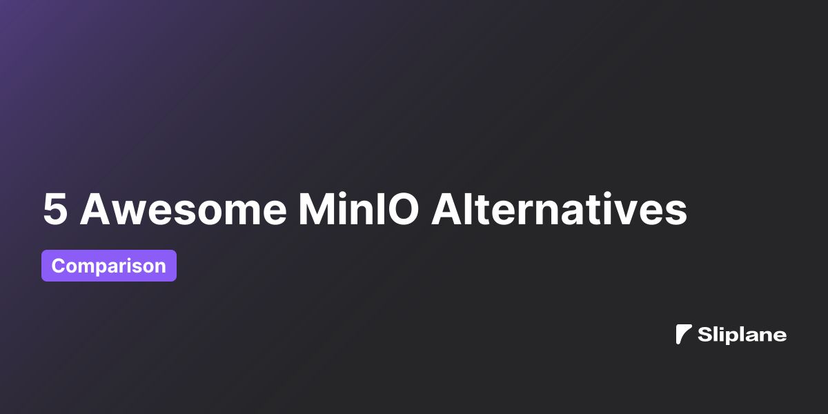 5 Awesome MinIO Alternatives