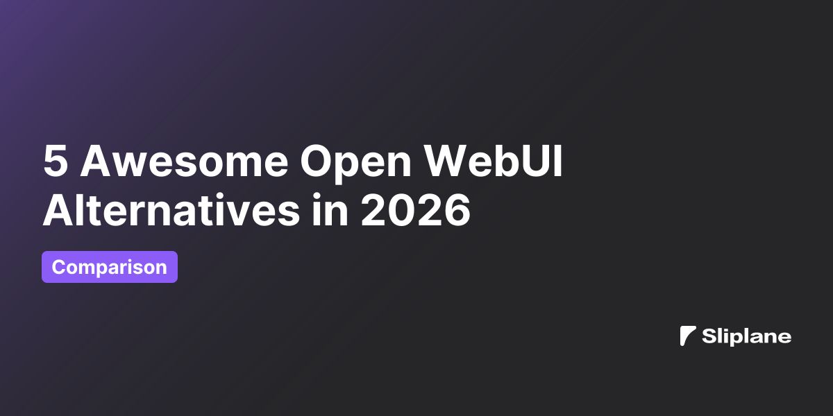 5 Awesome Open WebUI Alternatives in 2026