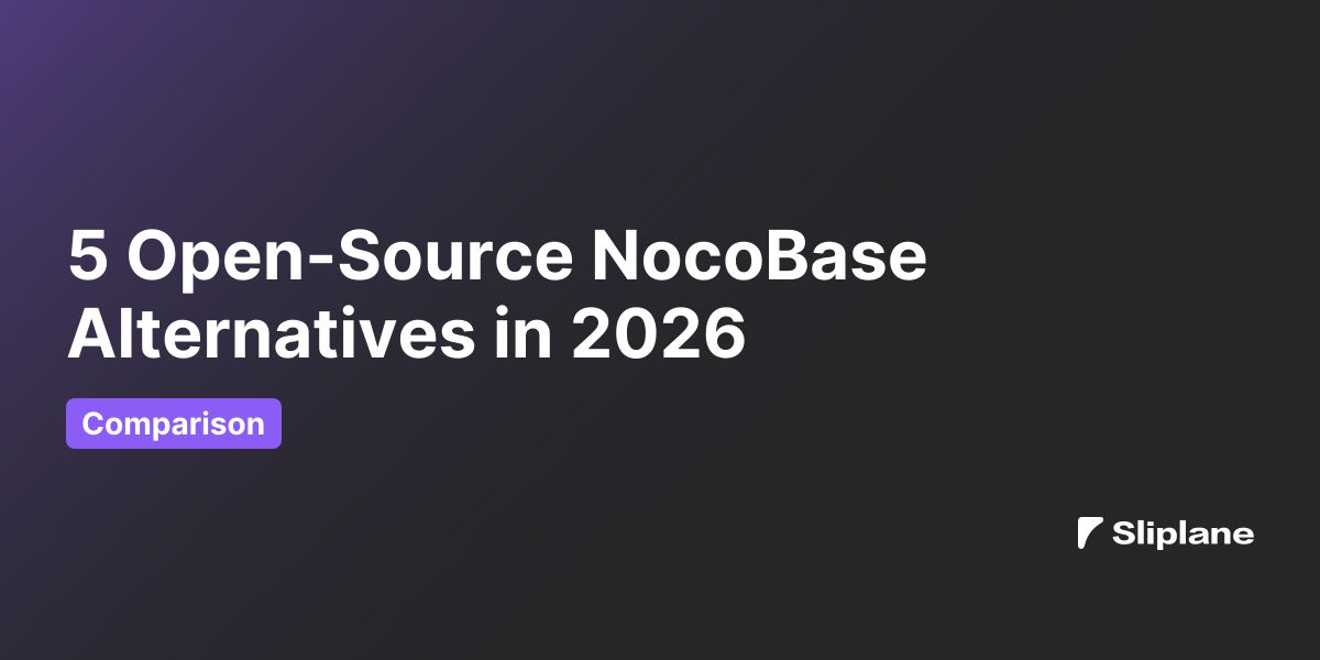 5 Open-Source NocoBase Alternatives in 2026