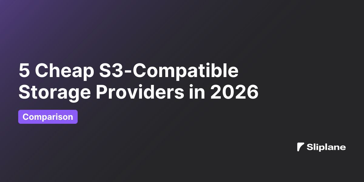 5 Cheap S3-Compatible Storage Providers in 2026