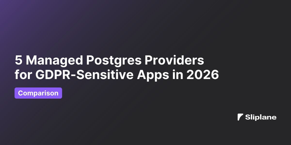5 Managed Postgres Providers for GDPR-Sensitive Apps in 2026