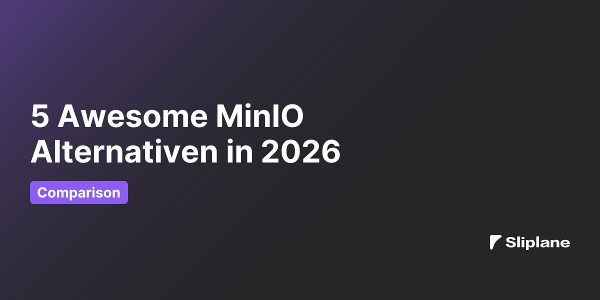 5 Awesome MinIO Alternativen in 2026