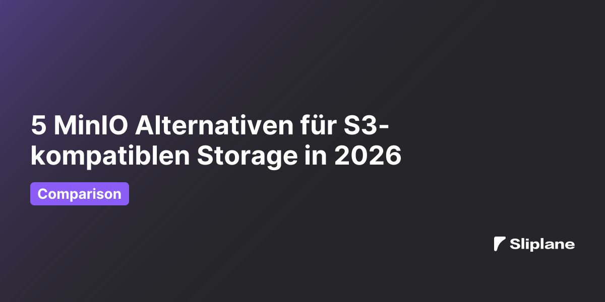 5 MinIO Alternativen für S3-kompatiblen Storage in 2026