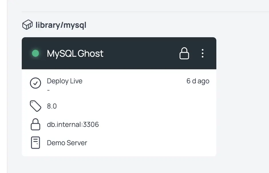 Database Deployed