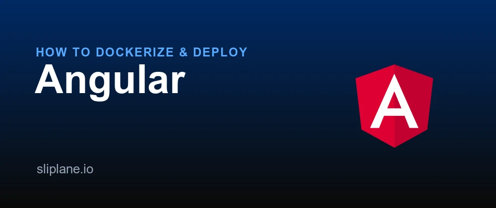 How to Dockerize and Deploy Angular