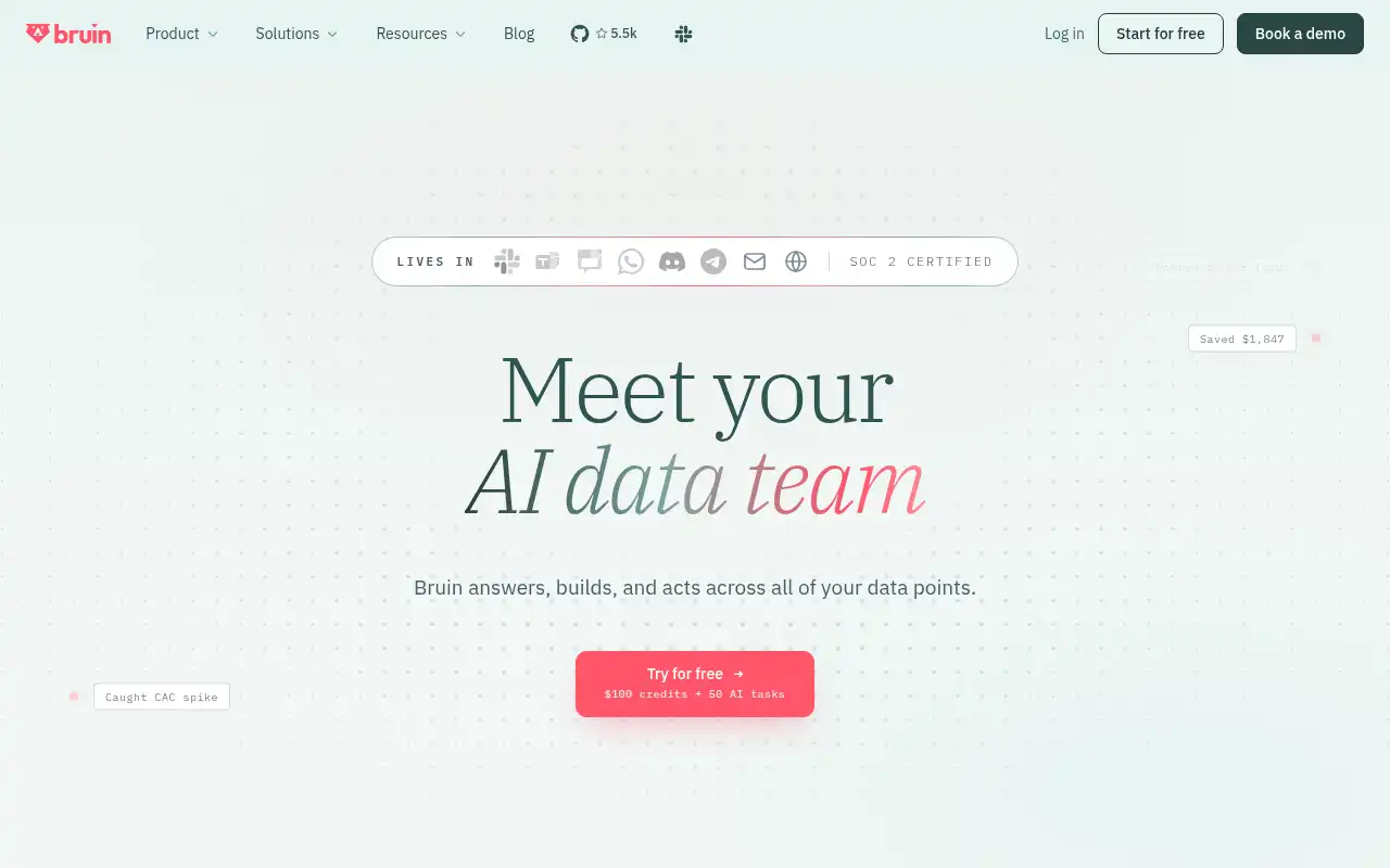 Bruin Landing Page